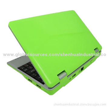 2014 hot sale 7-inch laptop computer with 512MB memory